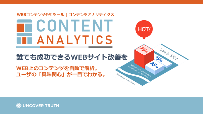 サイト閲覧行動から顧客の興味関心を捉える 次世代型解析ツール『Content Analytics』プロダクト概要_202405